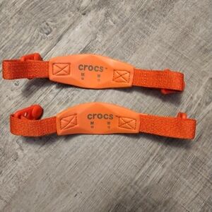 Croc Salehem Sunburst Orange Straps Size Men 10 Women 12